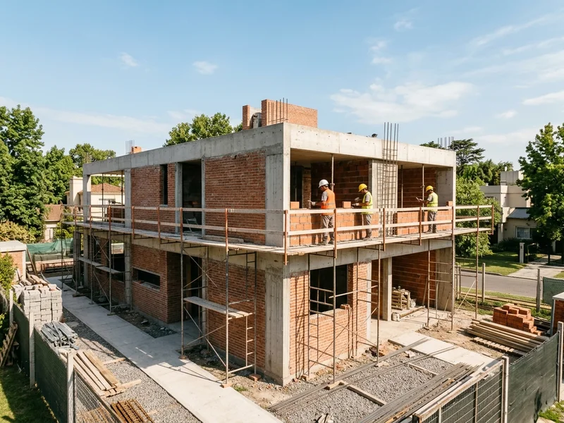 Construcción de una vivienda familiar en Buenos Aires